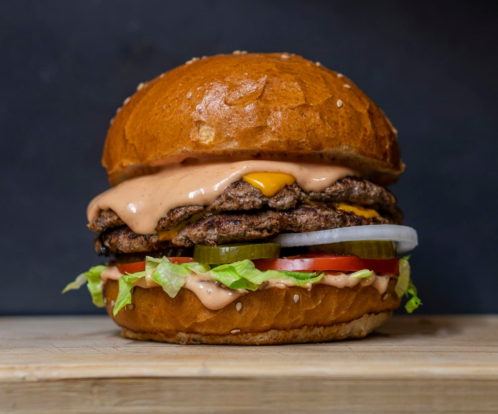Burger gourmand